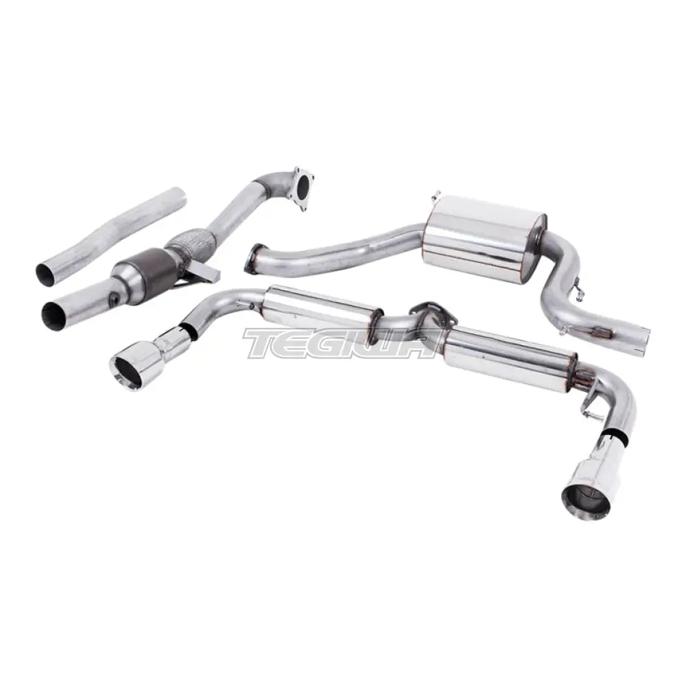 Milltek Volkswagen Golf Mk6 GTi 2.0 TSI 210PS 2009-2013 Turbo-back including Hi-Flow Sports Cat Exhaust - SSXVW138