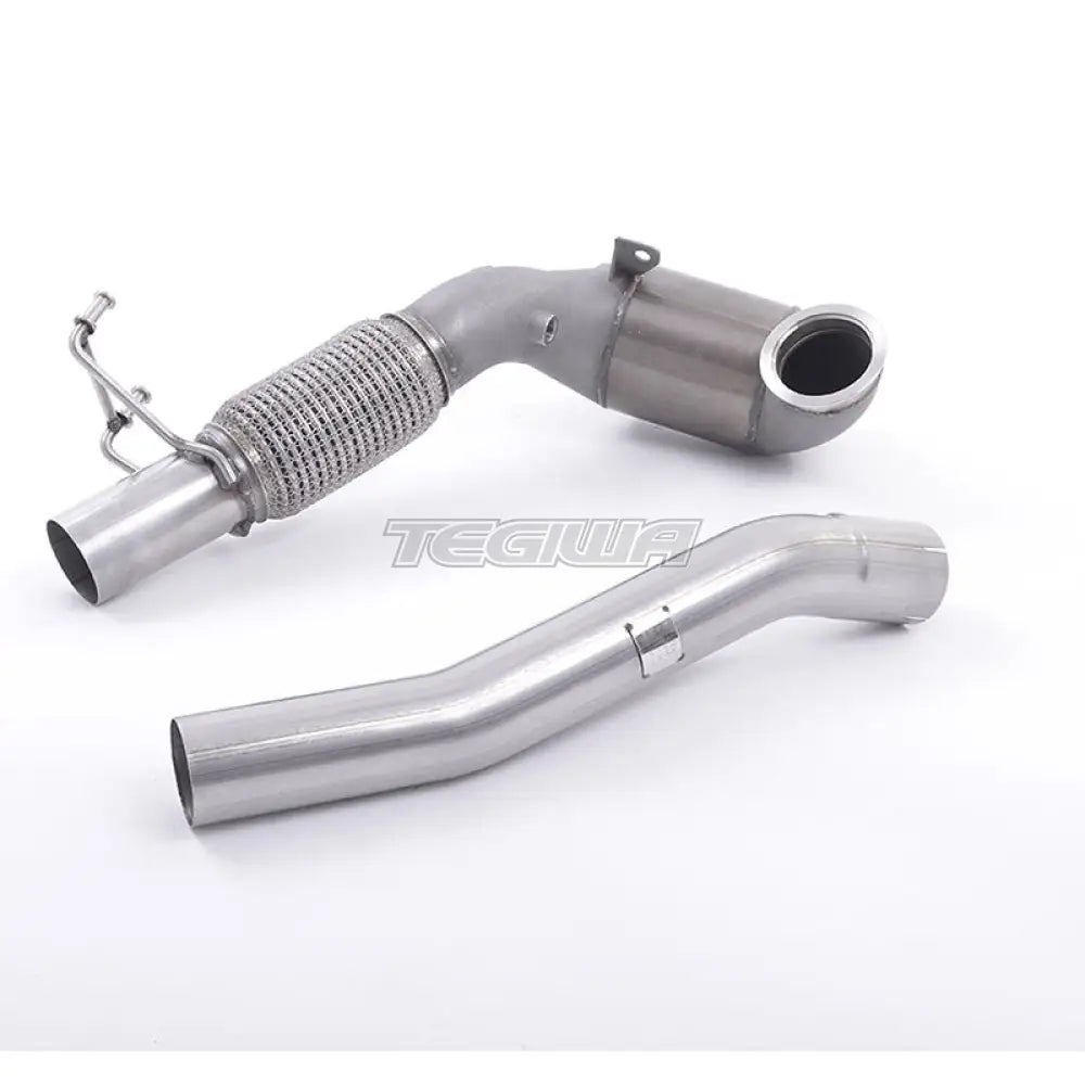 Milltek Volkswagen Golf MK7.5 GTi (Non Performance Pack Models & Non-GPF Equipped Models Only) 2017-2018 Cast Downpipe with Race Cat Exhaust - Fits with Milltek System