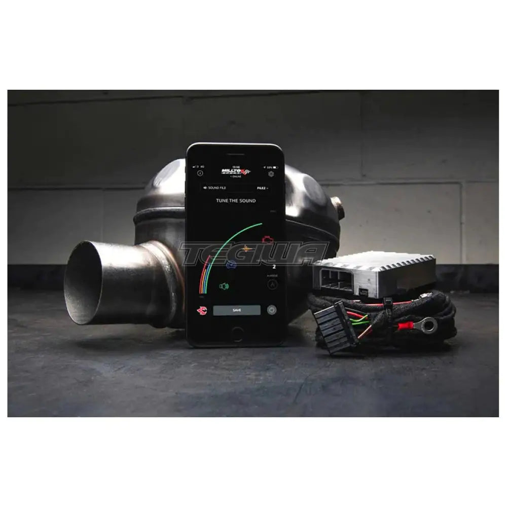 Milltek Volkswagen Transporter \ Caravelle T5 LWB 180PS 2.0-litre BiTDI 2WD and 4MOTION 2010-2015 Active Sound Control Exhaust