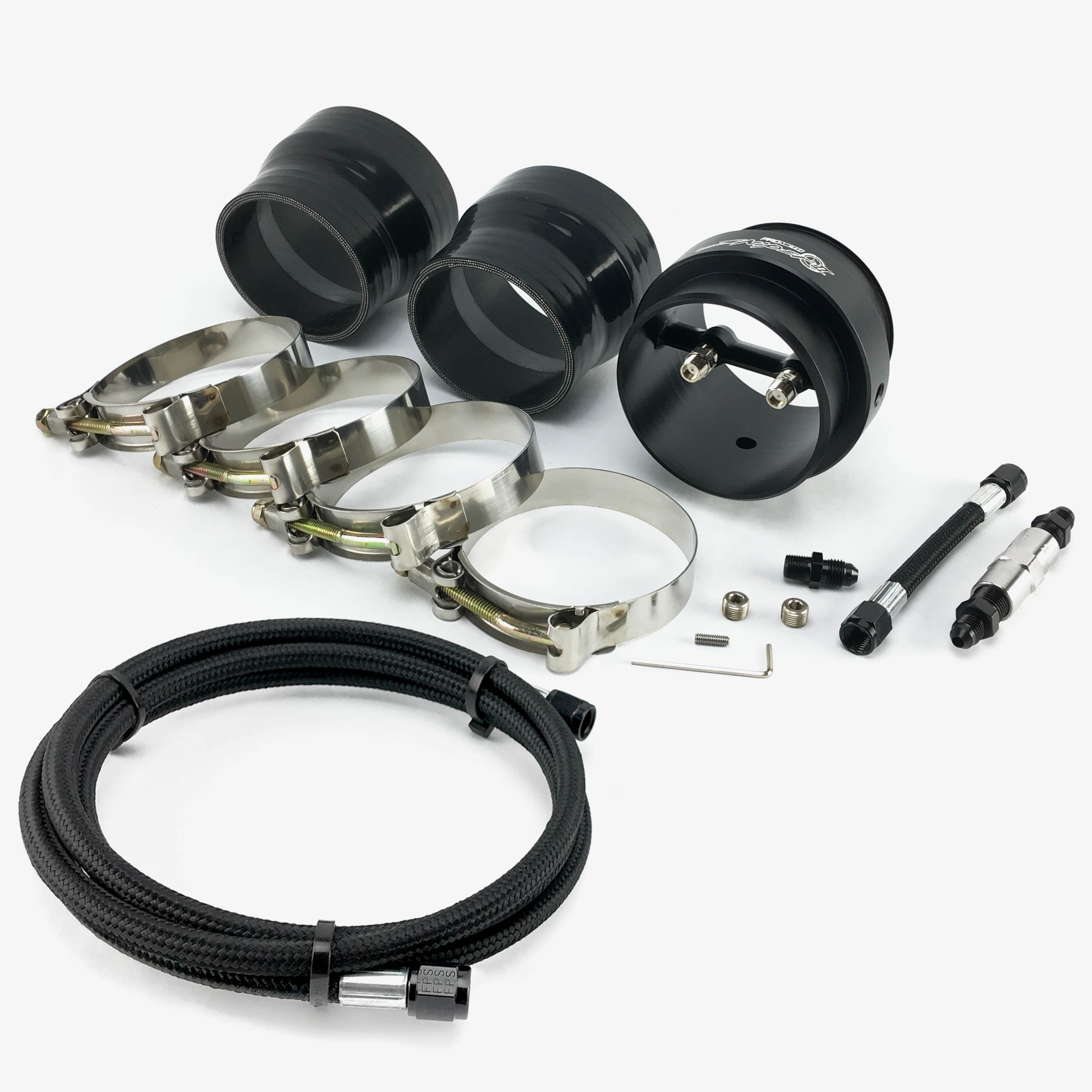 Sniper II With High Flow Check Valve, Silicone Reducer & 8ft Hose Assembly (Fender Mount)