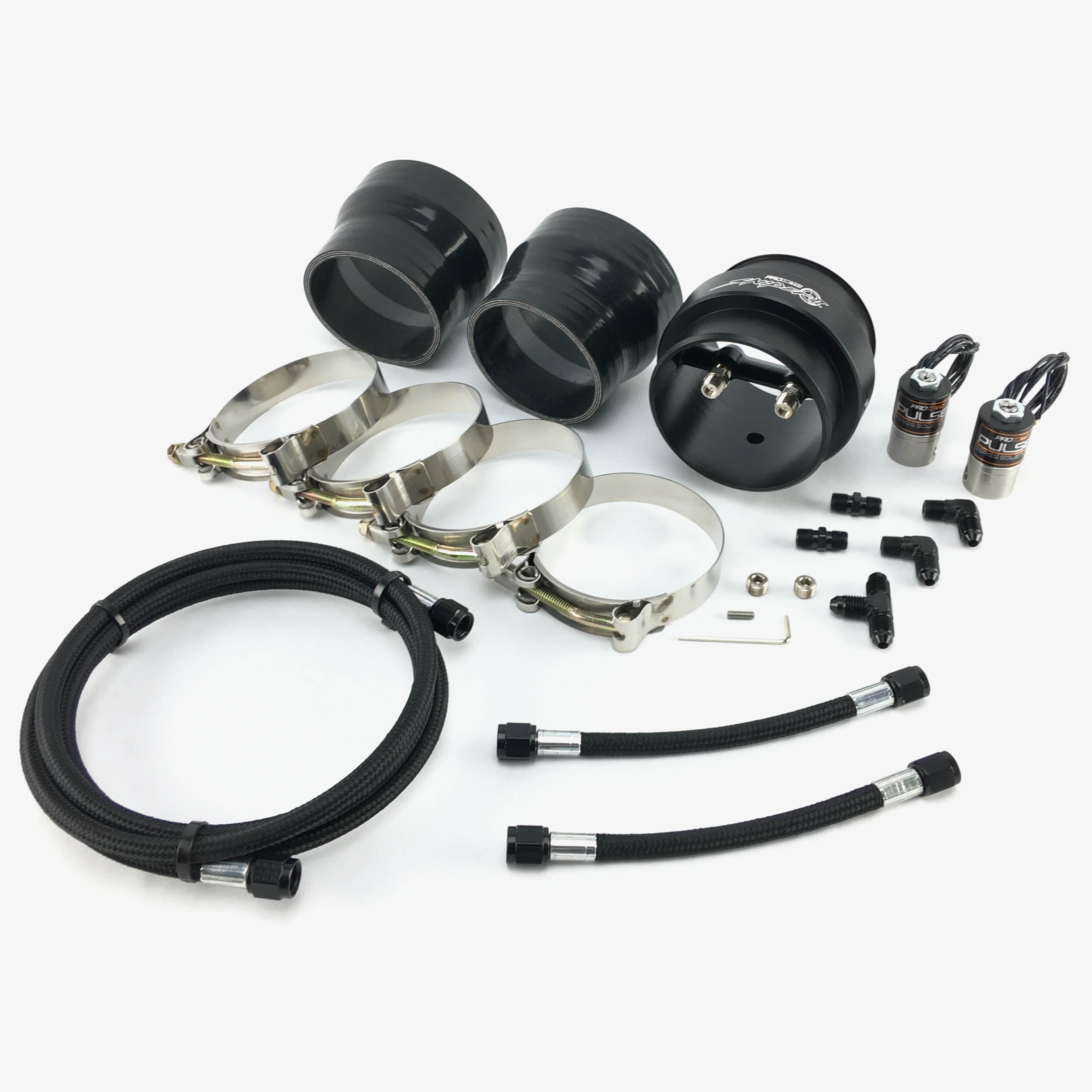 Sniper II Dual Stage With 18ft Hose Assembly (Solenoid/Solenoid Silicone Reducer)