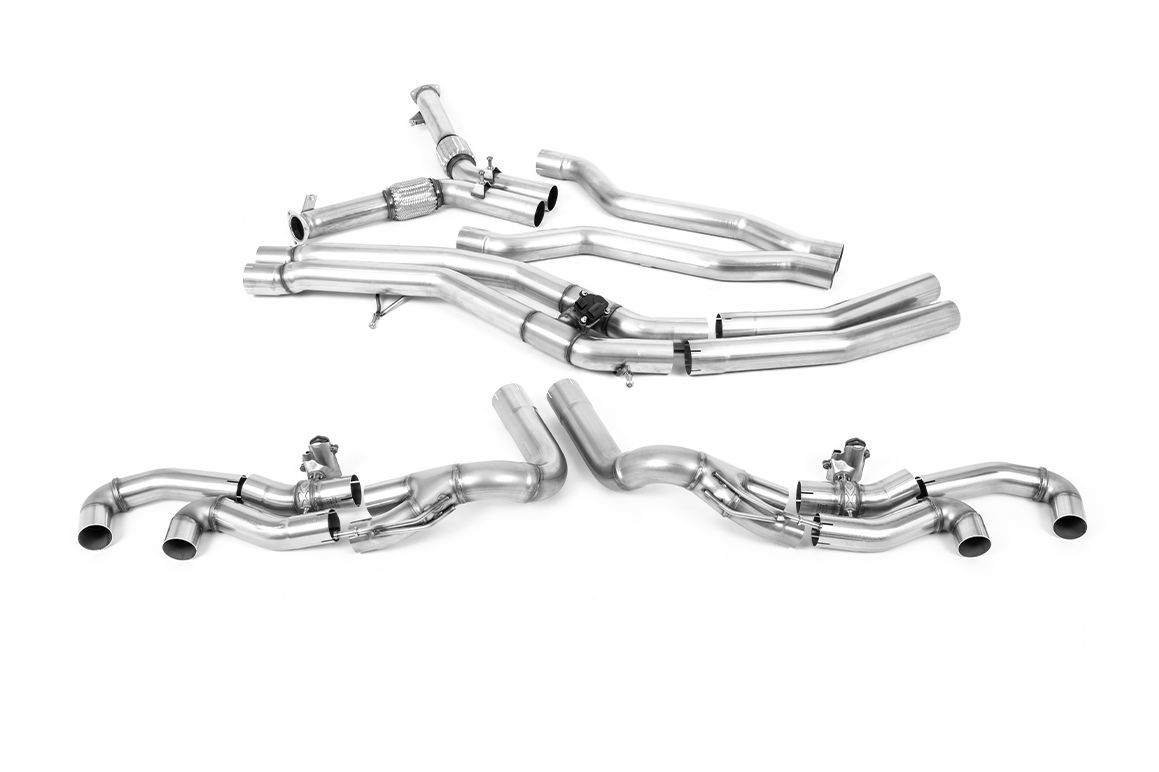 Milltek OPF Back Exhaust Carbon Tips for Lamborghini Urus 4.0 V8 (18-22)
