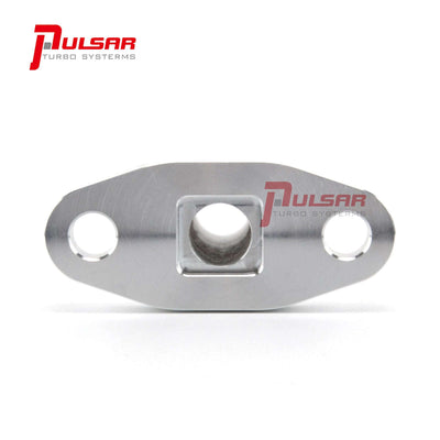 AN10 Extended Oil Drain Flange Install Kit for Precision PTE Garrett T4 Turbo