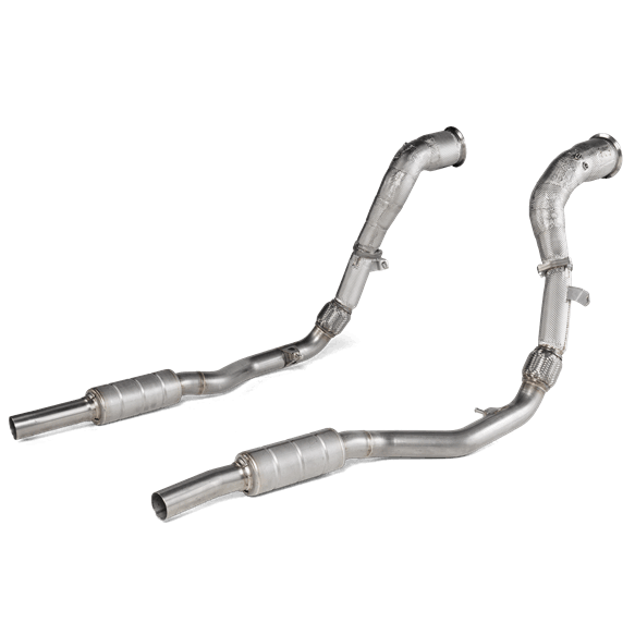 Audi RSQ8 (4M) | Akrapovic | Downpipe / Link pipe set (SS)