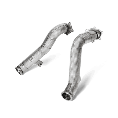 Audi S6 (C7) Avant/Limoisone | Akrapovic | Downpipe Set - For Car Fitted With Akrapovic Evolution Line System