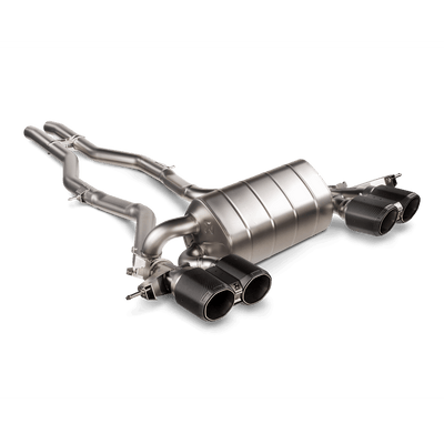 BMW M3 (G82) | Akrapovic | Evolution Line System - Carbon Round Tips