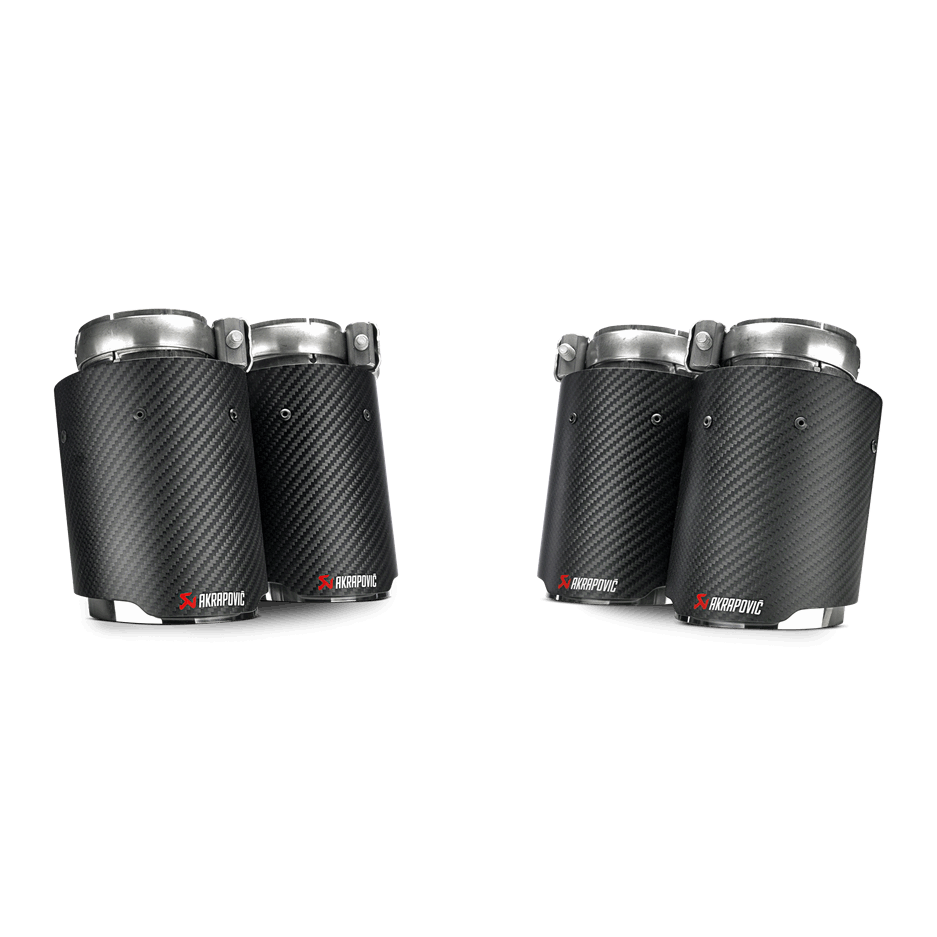 BMW M3 / M4 (F80 / F82 / F83) | Akrapovic | Evolution Line System - Carbon Tips