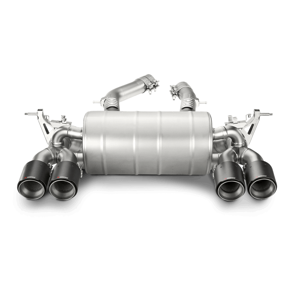 BMW M3 / M4 (F80 / F82 / F83) | Akrapovic | Slip-On-Line System - Carbon Tips