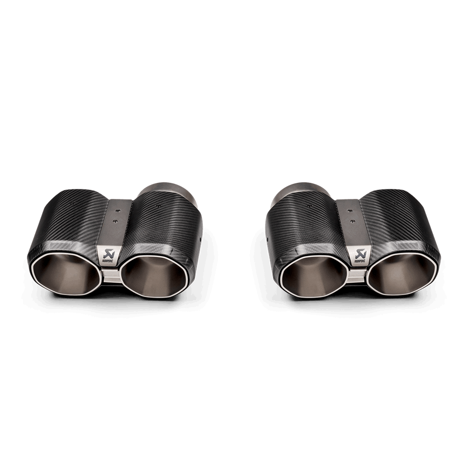 BMW M3 / M4 (G80 / G82 / G83) | Akrapovic | Evolution Line System - Carbon Octagonal Tips