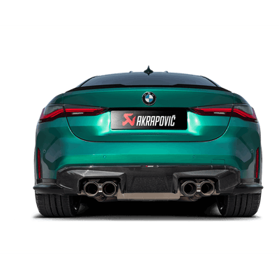BMW M3 / M4 (G80 / G82 / G83) | Akrapovic | Slip-On-Line System - Carbon Round Tips
