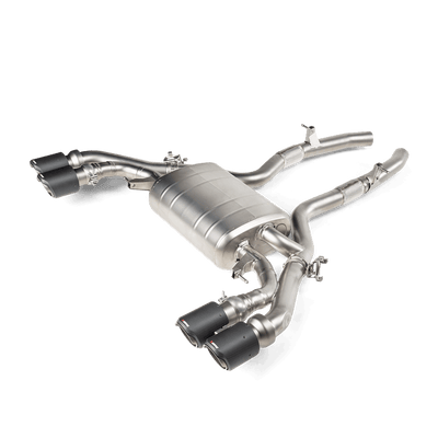 BMW X4M / X4M Competition (F98) - OPF/GPF | Akrapovic | Slip-on-Line System - Carbon Tips