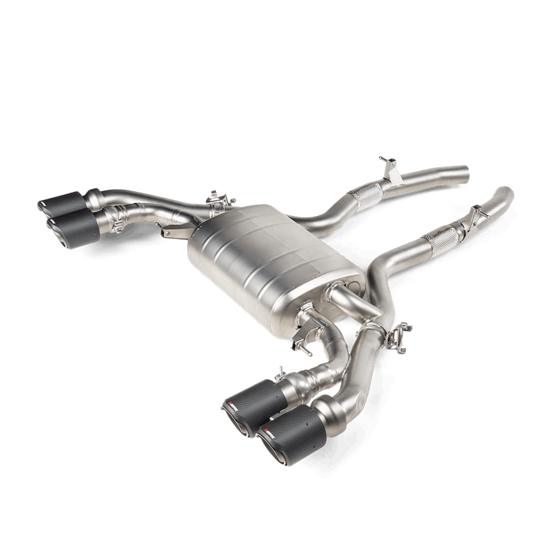 BMW X4M / X4M Competition (F98) - OPF/GPF | Akrapovic | Slip-on-Line System - Carbon Tips