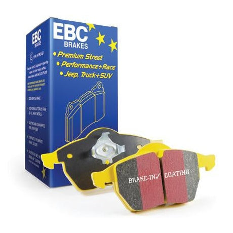 EBC Audi Porsche Yellowstuff Street and Track Rear Brake Pads - TRW Calliper (C7 RS7 & 95B Macan)