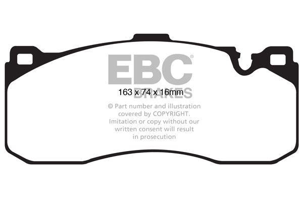 EBC BMW E82 Yellowstuff Street/Track Pad & Line Kit (135i)