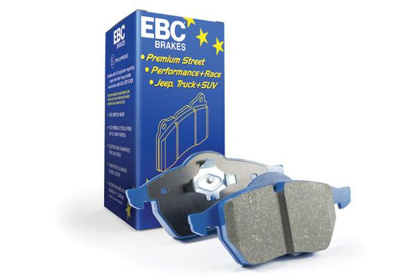 EBC Porsche 996 997 Bluestuff NDX Trackday Front Brake Pads - Brembo Caliper (Inc. 911 Turbo, 911 Turbo S, 911 GT2 & 911 GT3)