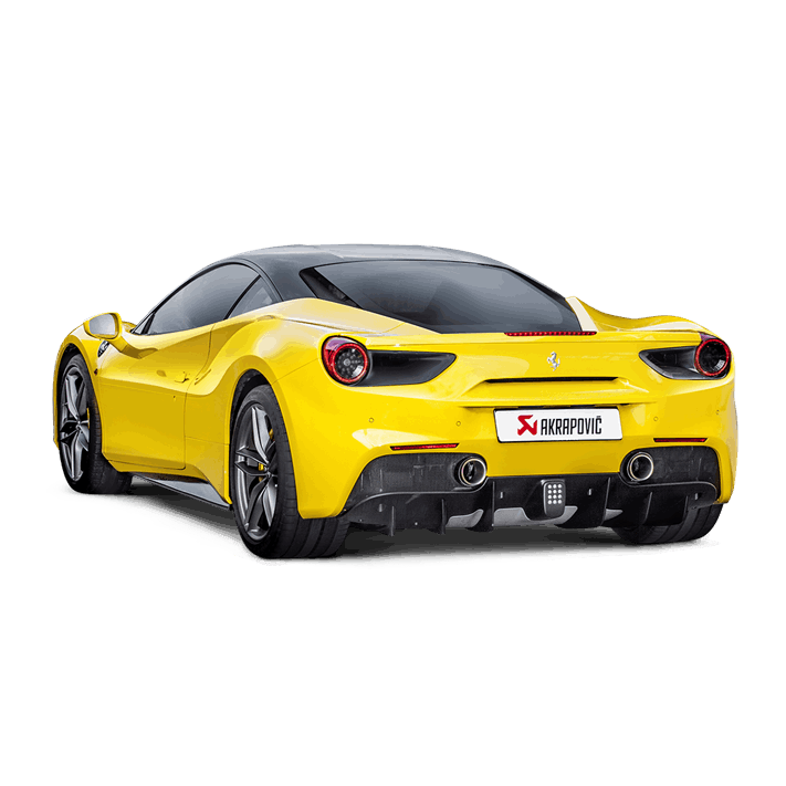 Ferrari 488 GTB/488 Spyder | Akrapovic | Slip-On Line (Titanium)