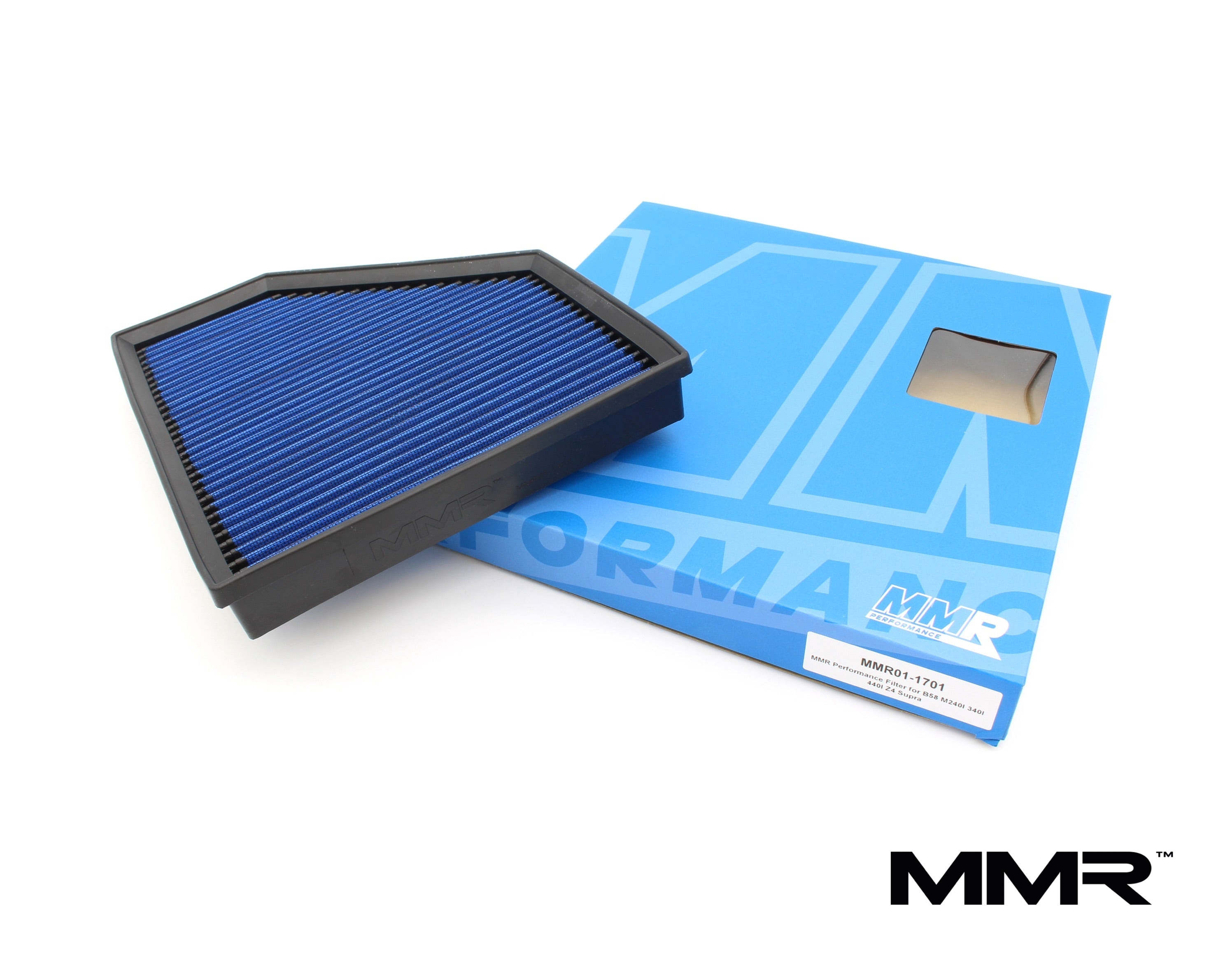 MMR COTTON PANEL AIR FILTER I BMW 2.0 & 3.0 I B58TU & B48 I G2x I G4x I G29 I J29