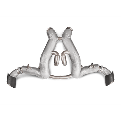 Mclaren 540C / 570S / 570S Spider / 570GT | Akrapovic | Slip-On Line (Titanium)