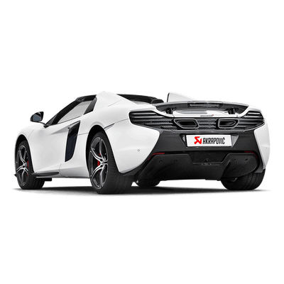 Mclaren 650S/650S Spyder | Akrapovic | Slip-On Line (Titanium)