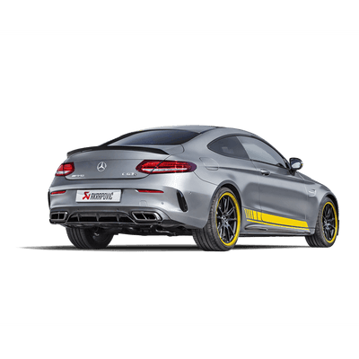 Mercedes AMG C63 Coupe (C205) | Akrapovic | Evolution Line System - For vehicles with Mercedes-AMG Performance exhaust System - For vehicles without Mercedes-AMG Performance exhaust System