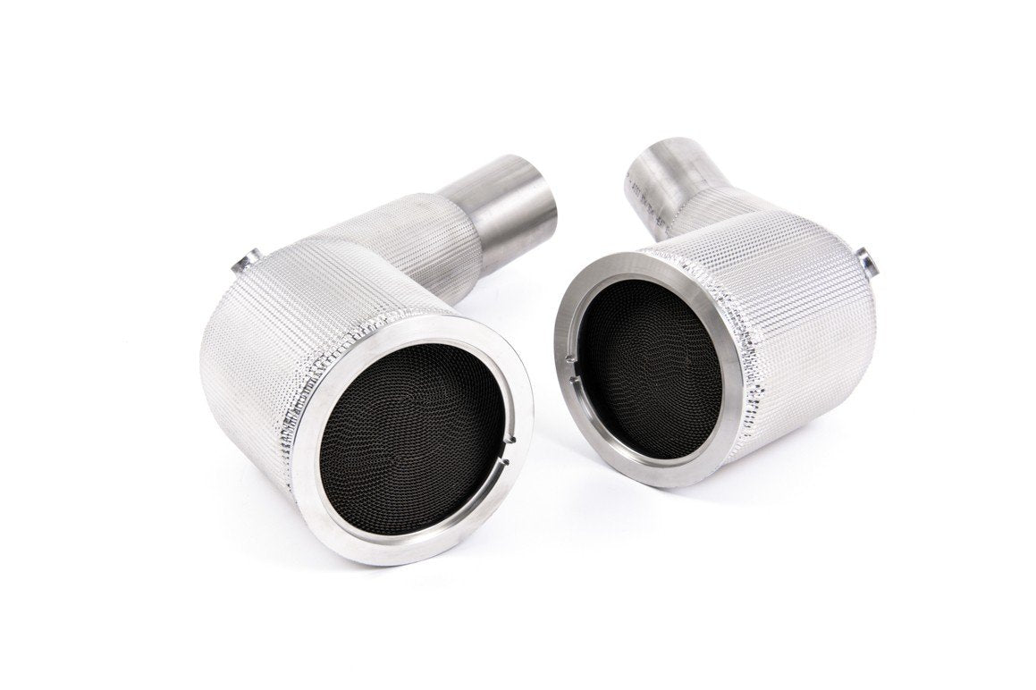 Milltek Large Bore Downpipes and Hi-Flow Sports Cats - RS6/7 C8