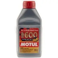 Motul RBF 600 Factory Line Racing Fully Synthetic DOT 4 Brake Fluid | RBF600 - 500ml