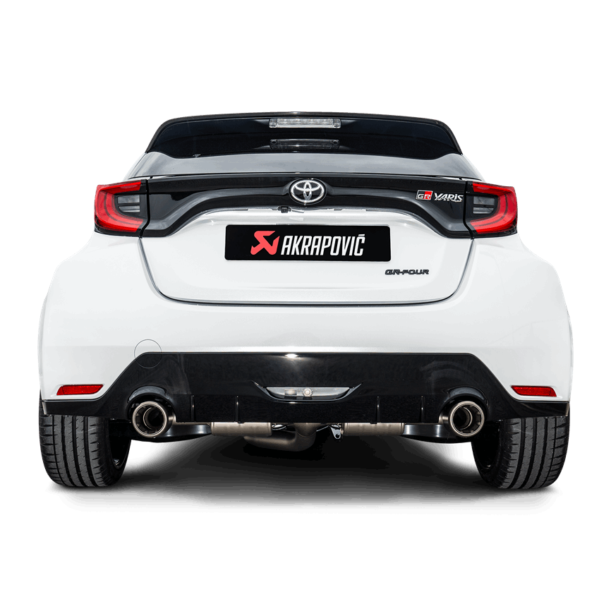 Toyota Yaris GR | Akrapovic | Slip On Race Line ( Titanium)