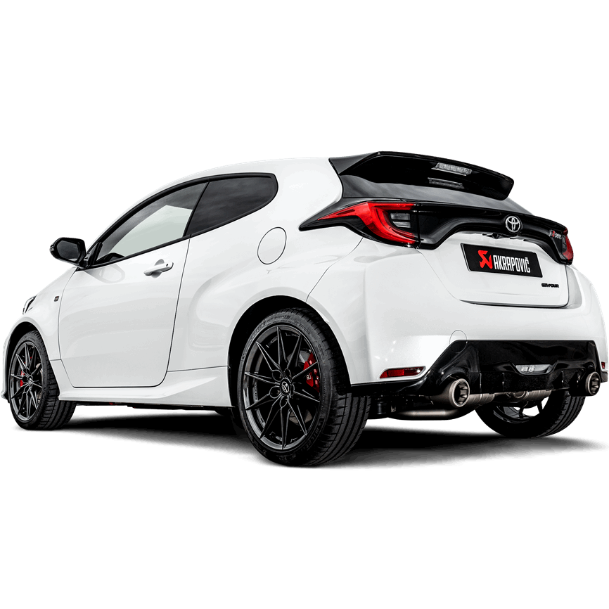 Toyota Yaris GR | Akrapovic | Slip On Race Line ( Titanium)